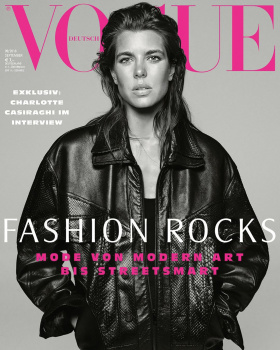 Vogue Germany September 2018 : Charlotte Casiraghi by Daniel Jackson ...