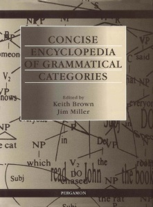 Concise Encyclopedia of Grammatical Categories