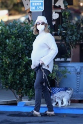 Ashley Tisdale - brings her dogs along as she goes shopping at antique stores in Angoura Hills, California | 12/29/2020