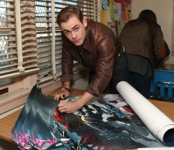 Dacre Montgomery - Saban's Power Rangers Give Day Event - Yoobi School Supplies Donation - March 24, 2017