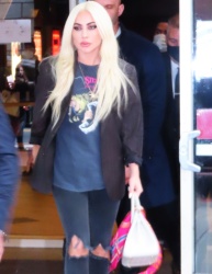 Lady Gaga - Stops by AMC in New York City, November 17, 2021