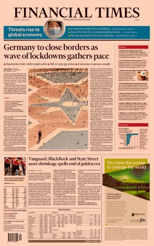 Financial Times Europe - 16 03 (2020)