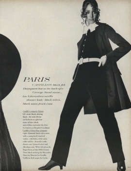 US Vogue September 15, 1967 : Heide Wiedeck by David Bailey | the ...
