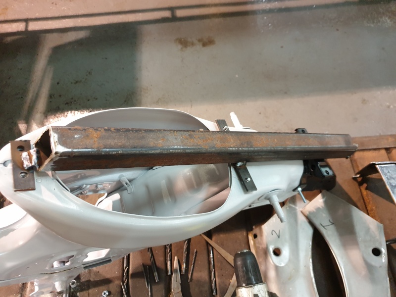 honda c90 frame repair panels