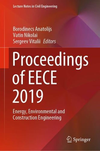 Proceedings of EECE   Energy, Environmental and Construction Engineering (L (2019)