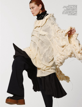 Fearless Fashion Season: Rianne van Rompaey by Viviane Sassen for