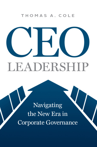CEO Leadership Navigating the New Era in Corporate Governance