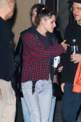 Kristen Stewart & Dylan Meyer - At The Grove Mall in Los Angeles CA 04/13/2024