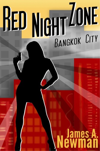 Red Night Zone  Bangkok City by James A  Newman