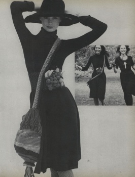 US Vogue August 1, 1971 : Patricia Dow by Gianni Penati | the Fashion Spot