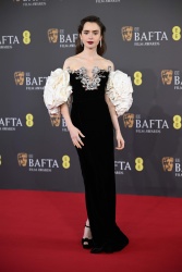 Lily Collins - 2024 BAFTA Film Awards in London February 18, 2024