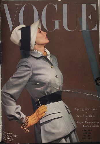 US Vogue February 15, 1946 by Horst P. Horst | the Fashion Spot