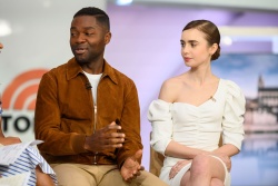 Lily Collins - The Today Show April 10, 2019