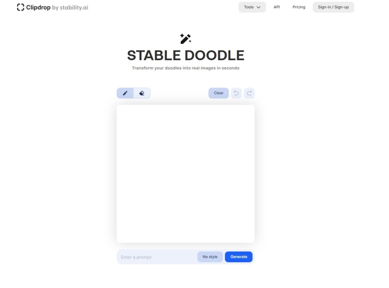 Stable Doodle clipdrop StabilityAI
