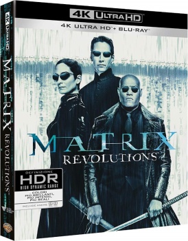 Matrix Revolutions (2003) Full Blu-Ray 4K 2160p UHD HDR 10Bits HEVC ITA DD 5.1 ENG Atmos/TrueHD 7.1 MULTI