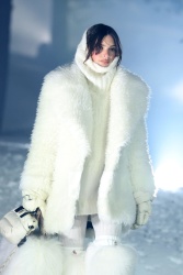 Emily Ratajkowski - Moncler FW24 fashion show in St Moritz, Switzerland February 3, 2024