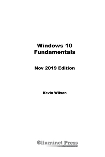 Windows 10 Fundamentals