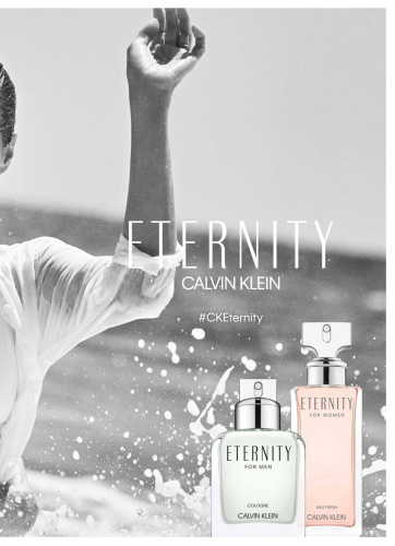 Calvin Klein Fragrances Announces the Return of Christy Turlington Burns  and Edward Burns as the Faces of ETERNITY Calvin Klein