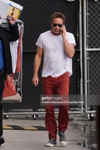 2023/10/25 - David is seen arrivng at 'Jimmy Kimmel Live' Show 4rO9tyVv_t