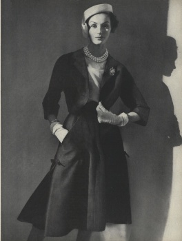 US Vogue March 1, 1957 : Joan Friedman by Clifford Coffin | the Fashion ...