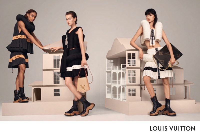 HoYeon Jung Louis Vuitton Twist Ad Campaign 2022 - theFashionSpot