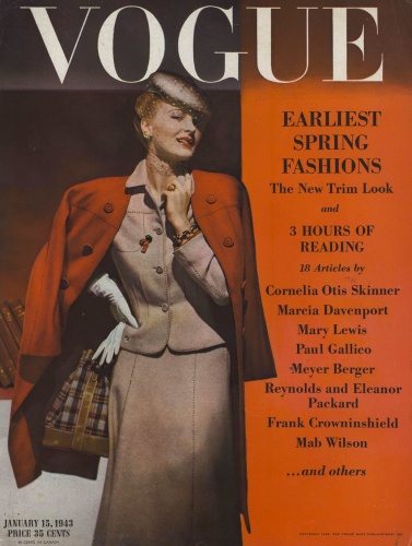 US Vogue January 15, 1943 : Selene Mahri by Horst P. Horst | the ...