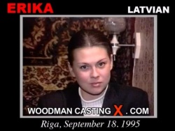 Erika casting X-WoodmanCastingX.com