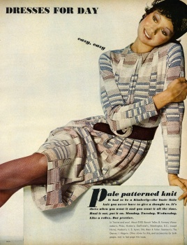 US Vogue September 1, 1971 : Patricia Dow by David Bailey | the Fashion ...
