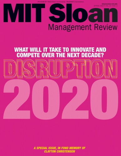 MIT Sloan Management Review - 03 (2020)