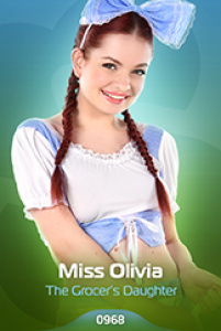 Miss Olivia - THE GROCER'S DAUGHTER - CARD # f0968 - x 50 - 3000 x 4500 - February 16, 2022