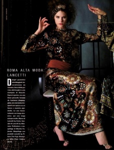 Vogue Italia September 1984-2: Felicitas Boch by Hiro | the ...