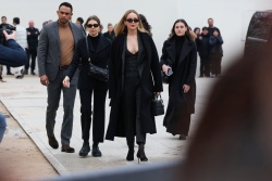 Jennifer Lawrence - attends Christian Dior fashion show during Paris Fashion Week - Paris, France - February 27, 2024