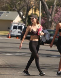 Victoria Justice - Heads to a workout in Los Angeles February 3, 2021