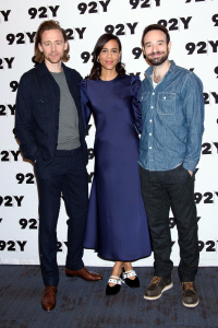 Tom Hiddleston, Zawe Ashton and Charlie Cox - attend Betrayal: A Conversation With Ruthie Fierberg in New York City, November 23, 2019