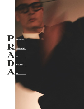 PRADA on X: #PRADA: Play Responsibly And Dress Authentically. Nicolas  Winding Refn (@nwrefn) in the #PradaSS20 Men's campaign photographed by David  Sims. More at   / X