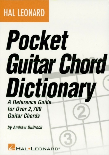 Pocket Guitar Chord Dictionary Music Instruction RE (2010)