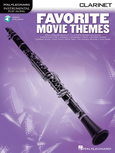 Favorite Movie Themes For Clarinet (1997)