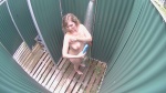 Czechav Mature neighbor showering