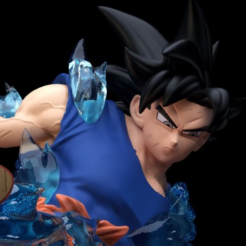 Dragon Ball Super  Ultra Instinct Goku vs Jiren Diorama Resin Statue ﻿ () Uqc0MIyu_t