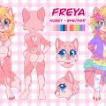 Freya reference sheet