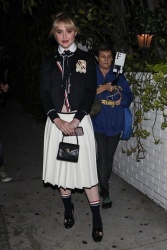 [MQ] Kathryn Newton - spotted attending a party for HBO's "Hacks" at the Chateau Marmont, Los Angeles CA - April 24, 2024