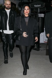 Demi Lovato - spotted dining out at Mastro's, Los Angeles CA - March 28, 2024