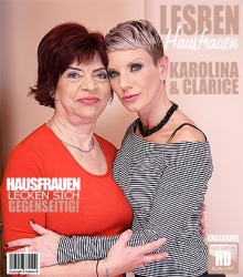 Mature - Clarice (42), Karolina K. (58) - 2 reife Lesben teilen ihre Muschis  Mature.nl