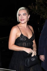 Florence Pugh - At the Valentino afterparty in Paris January 24, 2024