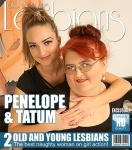 Mature Penelope (43), Tatum (21) - Chubby mature Lesbian has sex with a hot young babe  Mature.nl