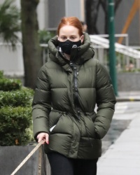 Madelaine Petsch - Walking her dog in Vancouver January 24, 2021