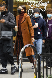 Zendaya & Tom Holland - Steps out for a low-key lunch together in New York, December 8, 2021