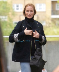 Emily Blunt - Running errands in London, May 9, 2021