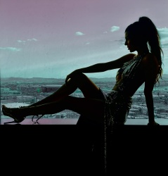 Victoria Justice - Lusine Galadjian Latin AMAs photoshoot April 2024