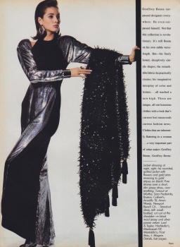 US Vogue September 1986 : Paulina Porizkova by Richard Avedon | the ...